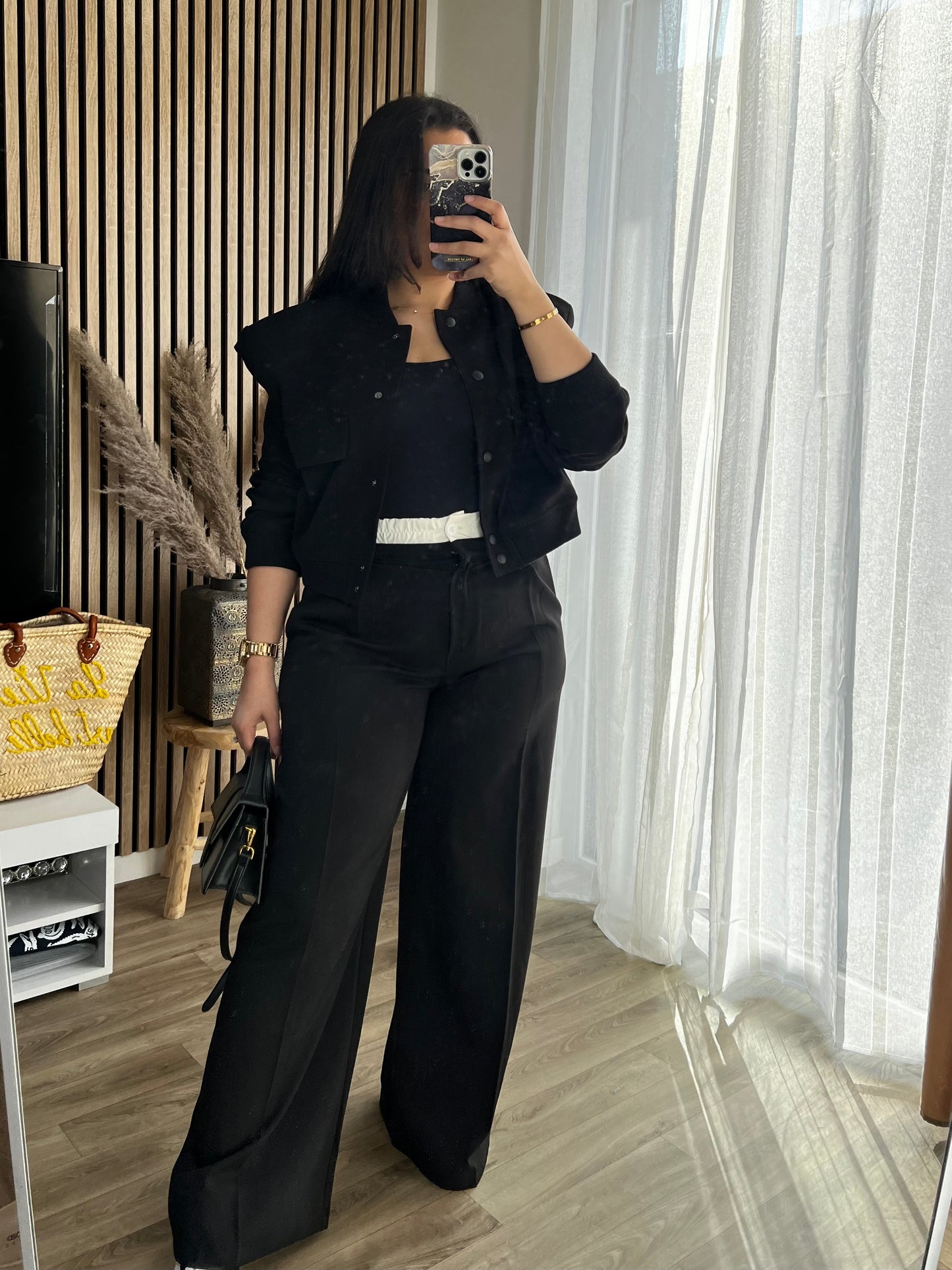 PANTALON TAILLEUR NOIR