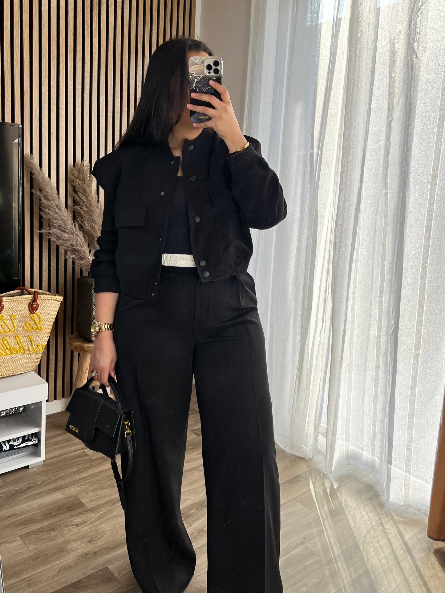 PANTALON TAILLEUR NOIR